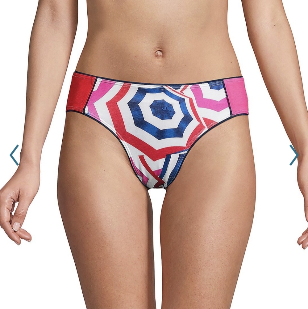 Lands' End Swim Bottom Modest Coverage size 8 NWOT